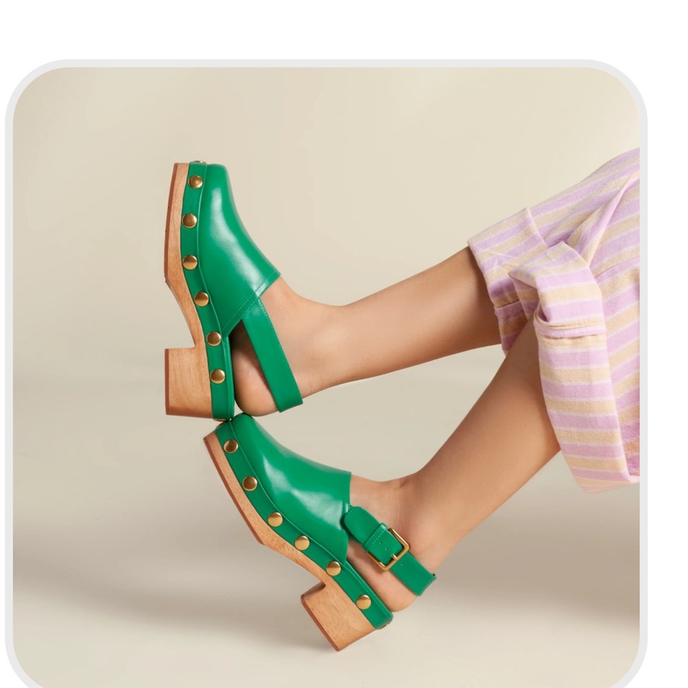 Charlotte Stone, Jona Kite Stud clog sz 8